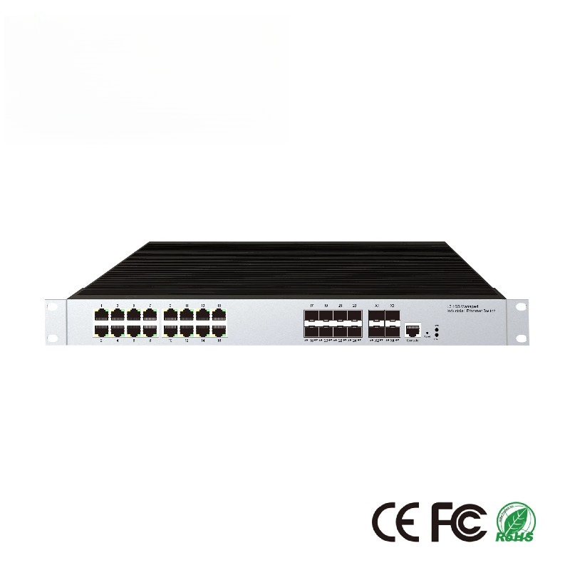 Sfp+ 10G Managed Switch 8 Port - Switch Ethernet Industrial Gerenciado com 16