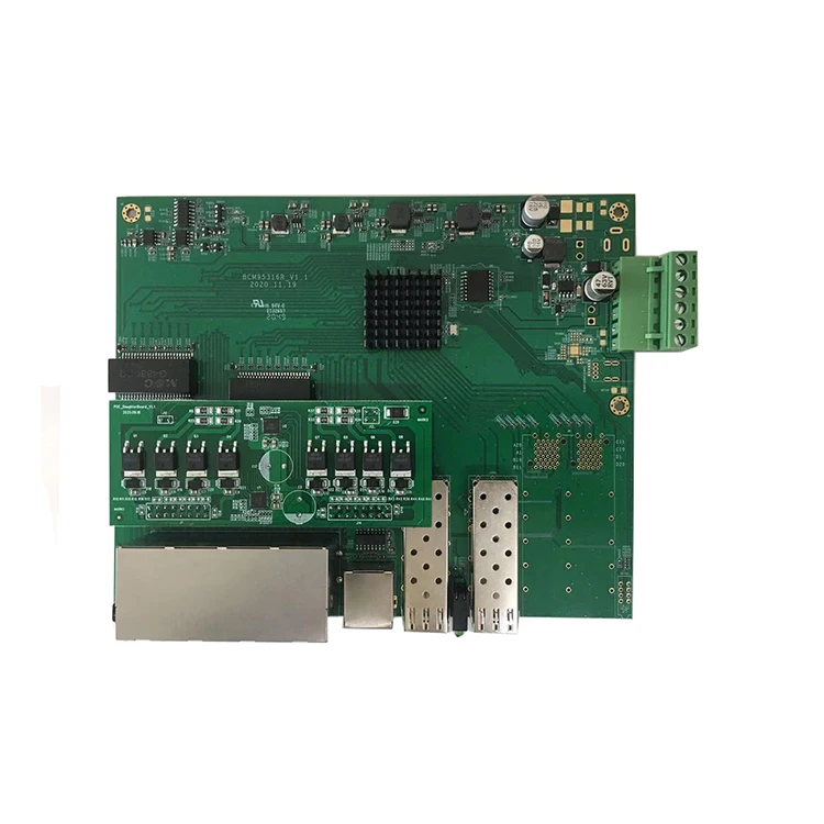Sfp+ 10G Managed Switch 8 Port - Switch de Rede Ethernet Industrial de