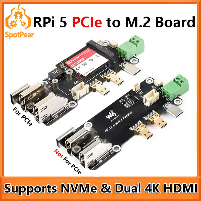 Turing Pi 2 - Placa adaptadora multifuncional Raspberry Pi 5