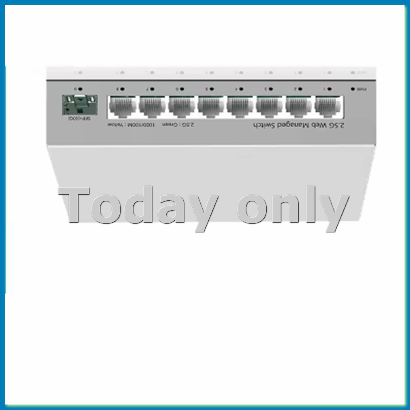 Sfp+ 10G Managed Switch 8 Port - 2.5GbE Inteligente Gerenciado Switch 8 Portas