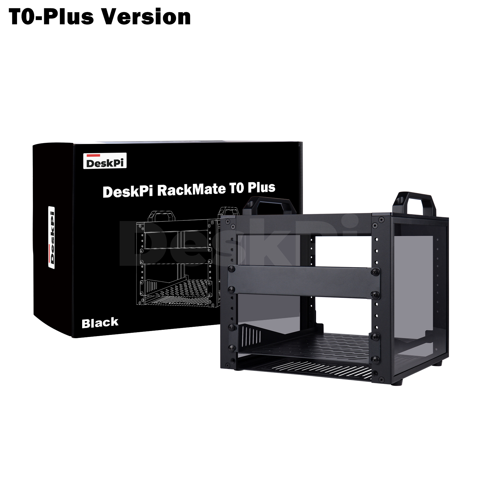 Deskpi Super6C - DeskPi RackMate T0-Plus Rackmount, gabinete de
