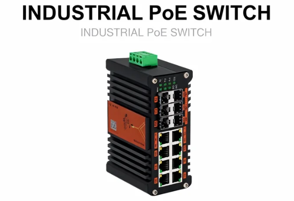 Sfp+ 10G Managed Switch 8 Port - Switch PoE gerenciado L2 + industrial