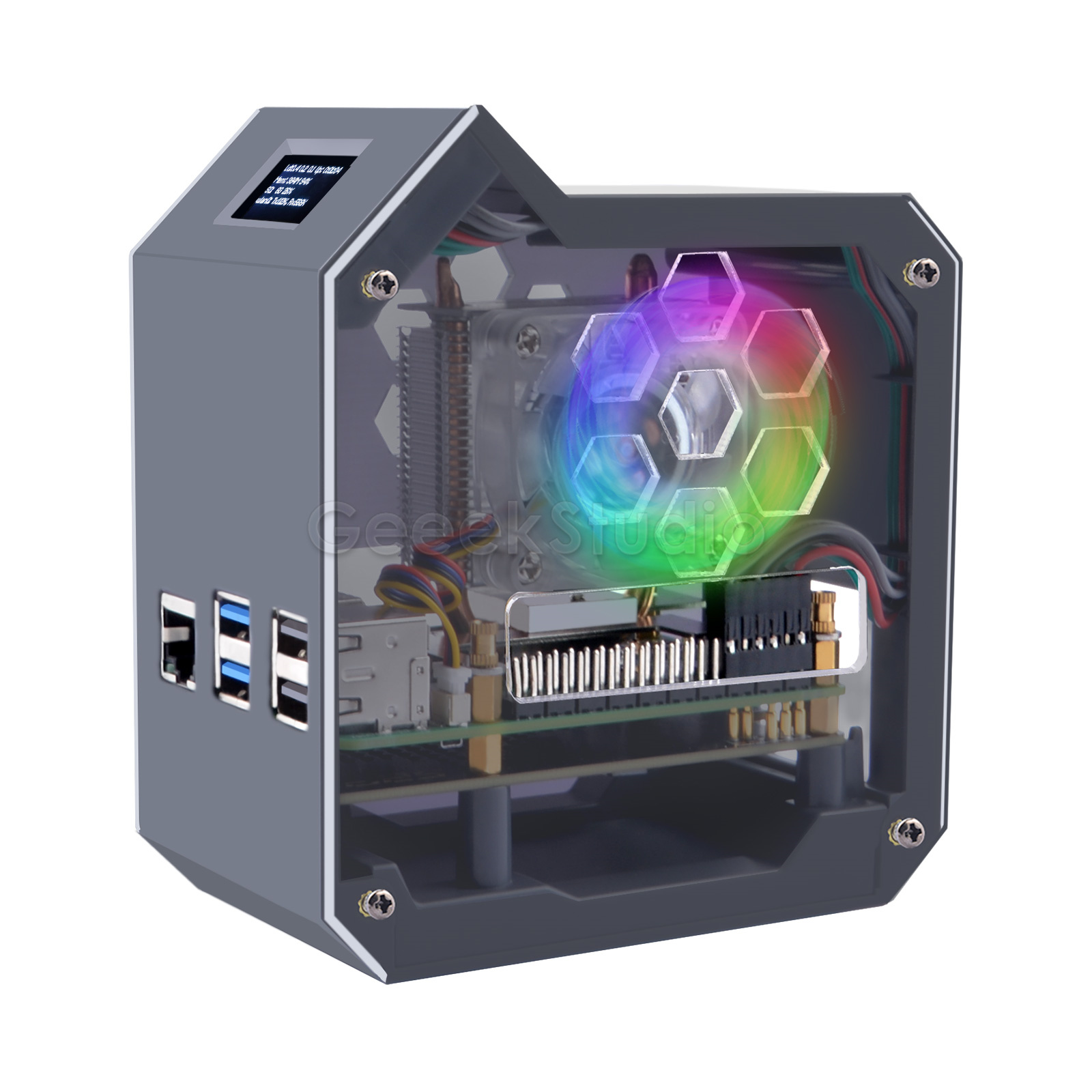 Turing Pi 2 - N07 Minitower NVMe NAS Kit, Raspberry