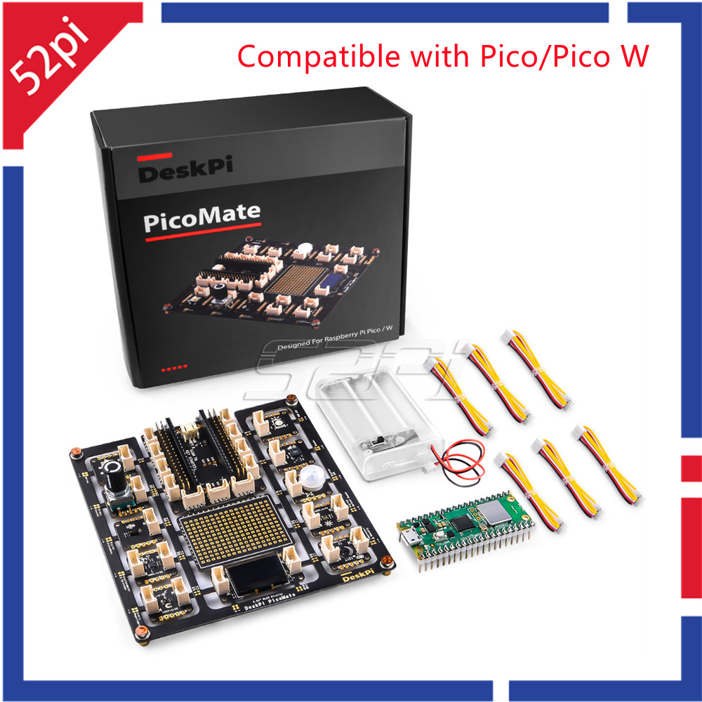 Deskpi Super6C - Novo! DeskPi PicoMate Expansão Dock, Cabeçalhos