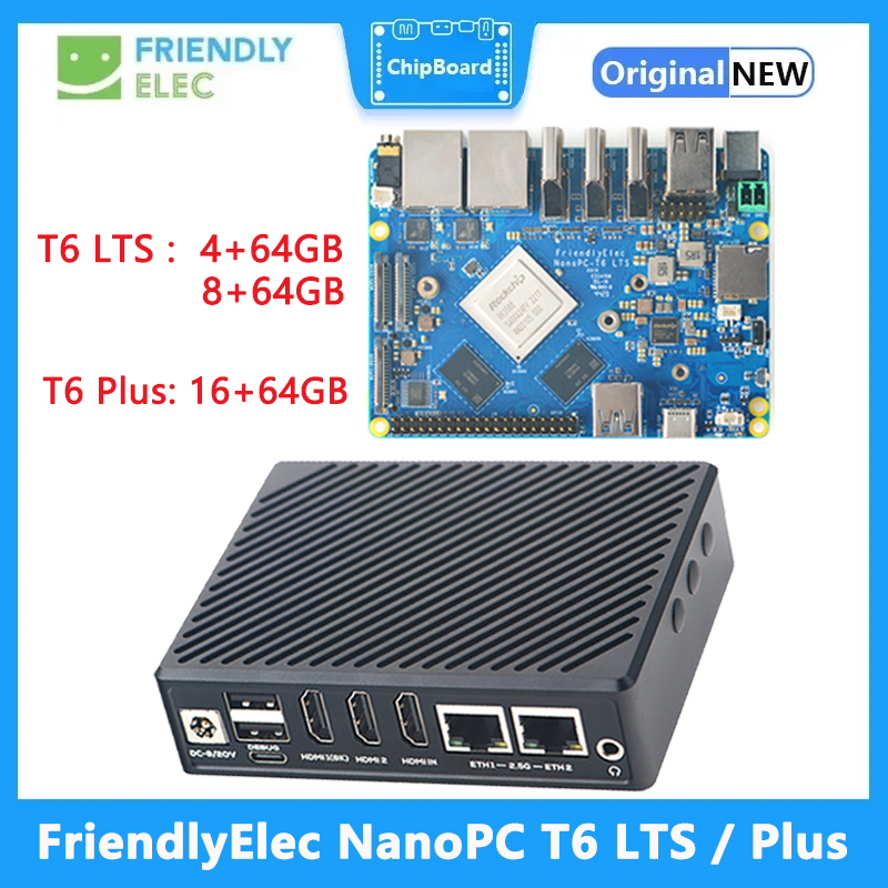 Placa FriendlyElec NanoPC T6 L - Nanopc T6 16Gb avaliação e preço