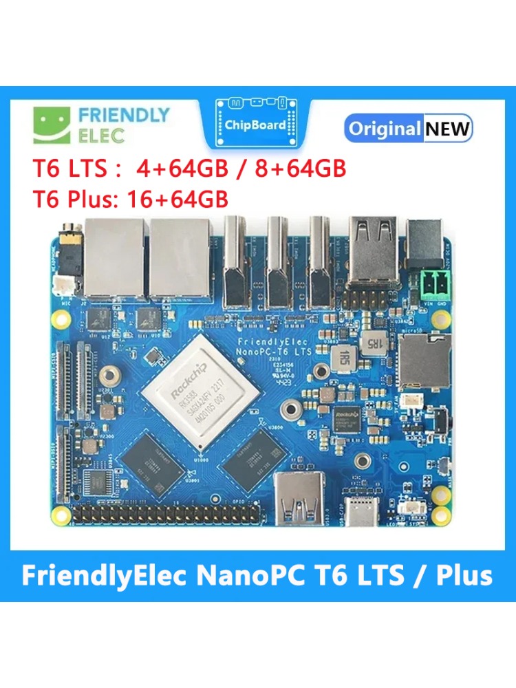 Placa FriendlyElec NanoPC T6 L - Nanopc T6 16Gb avaliação e preço
