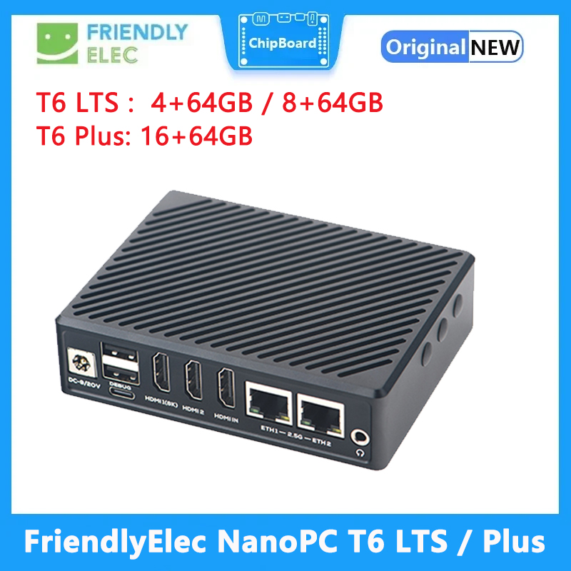 Placa FriendlyElec NanoPC T6 L - Nanopc T6 16Gb avaliação e preço