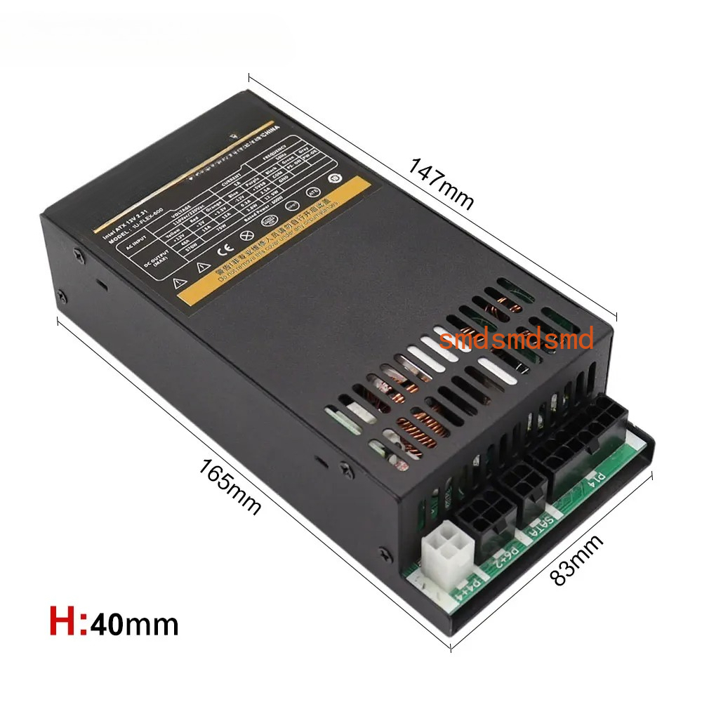 Fonte de Alimentação Modular 6 - Atx Power Supply 1U Flex 500W avaliação e preço