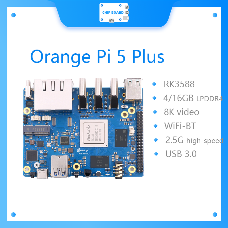 Orange Pi 5 Plus Computador de - Orange Pi 5 Plus 32Gb avaliação e preço