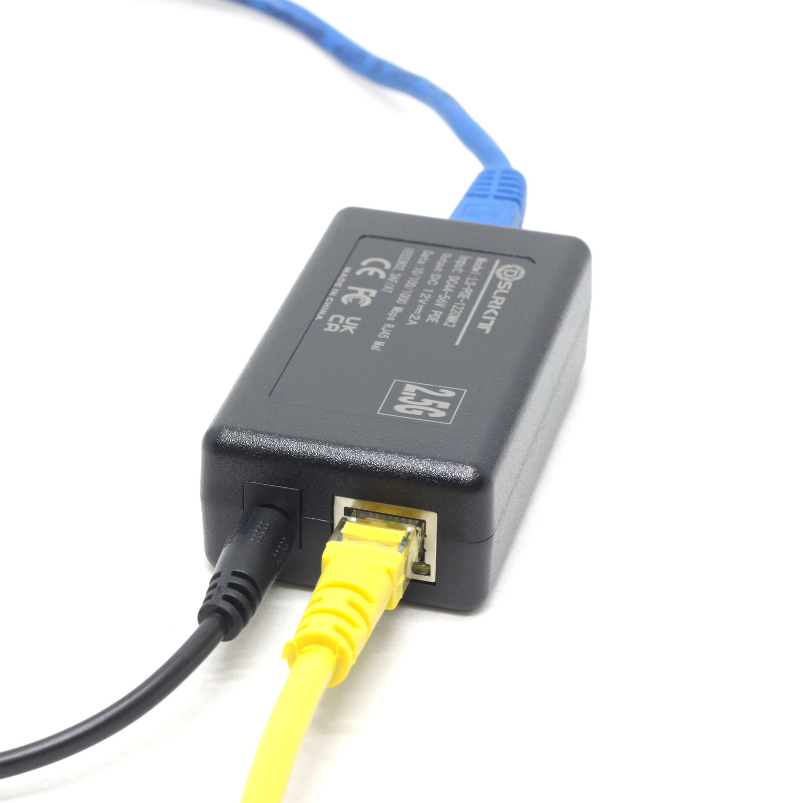 Divisor PoE ativo Gigabit 2,5G - Active Poe Splitter Gigabit 12V 2A avaliação e preço