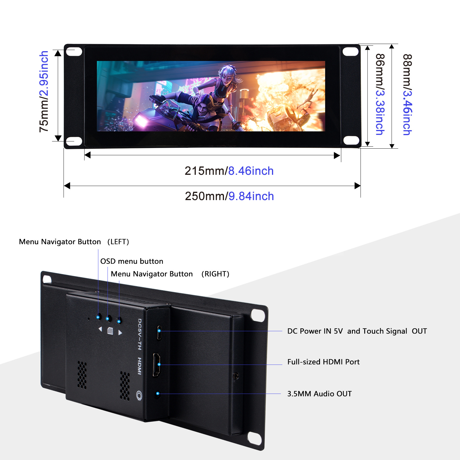 DeskPi Tela sensível ao toque  - Deskpi Super6C avaliação e preço