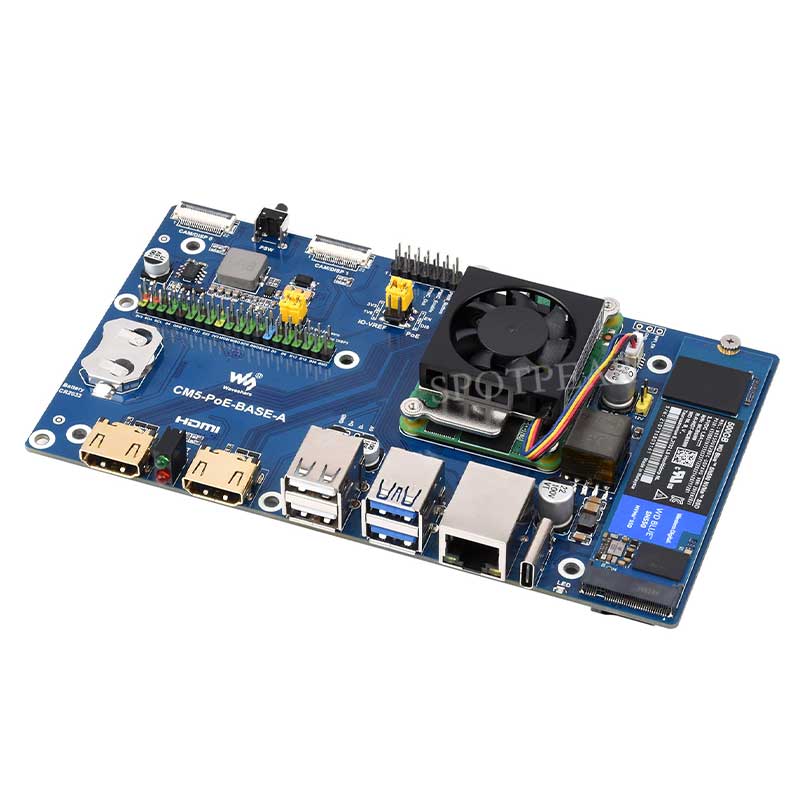 Módulo de computação Raspberry - Deskpi Super6C avaliação e preço