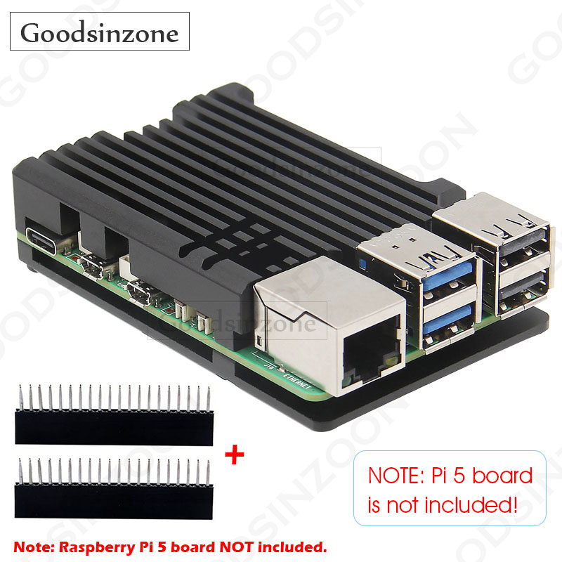 Capa de armadura de alumínio R - Raspberry Pi 5 8Gb avaliação e preço