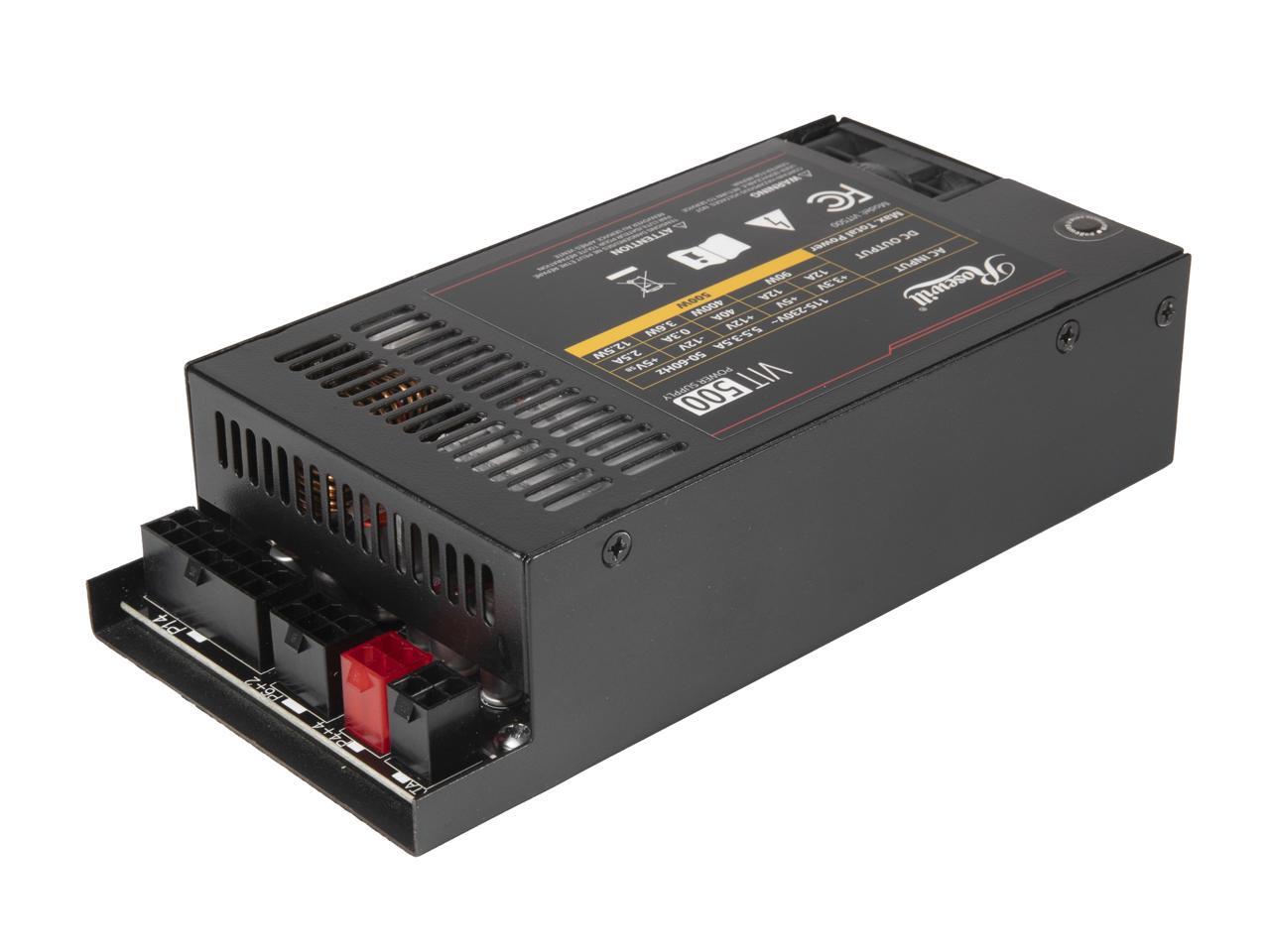 Rosewill VIT 500W, Fonte de Al - Atx Power Supply 1U Flex 500W avaliação e preço