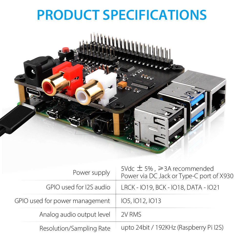 52pi x930 bluetooth 5.0 de alt - Deskpi Super6C avaliação e preço