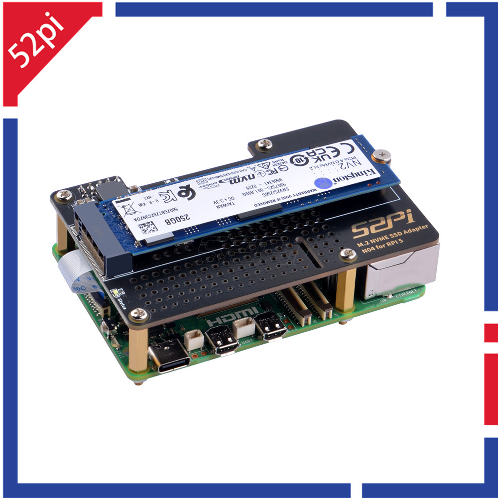 52Pi Raspberry Pi 5 N04 M.2 22 - Turing Pi 2 avaliação e preço