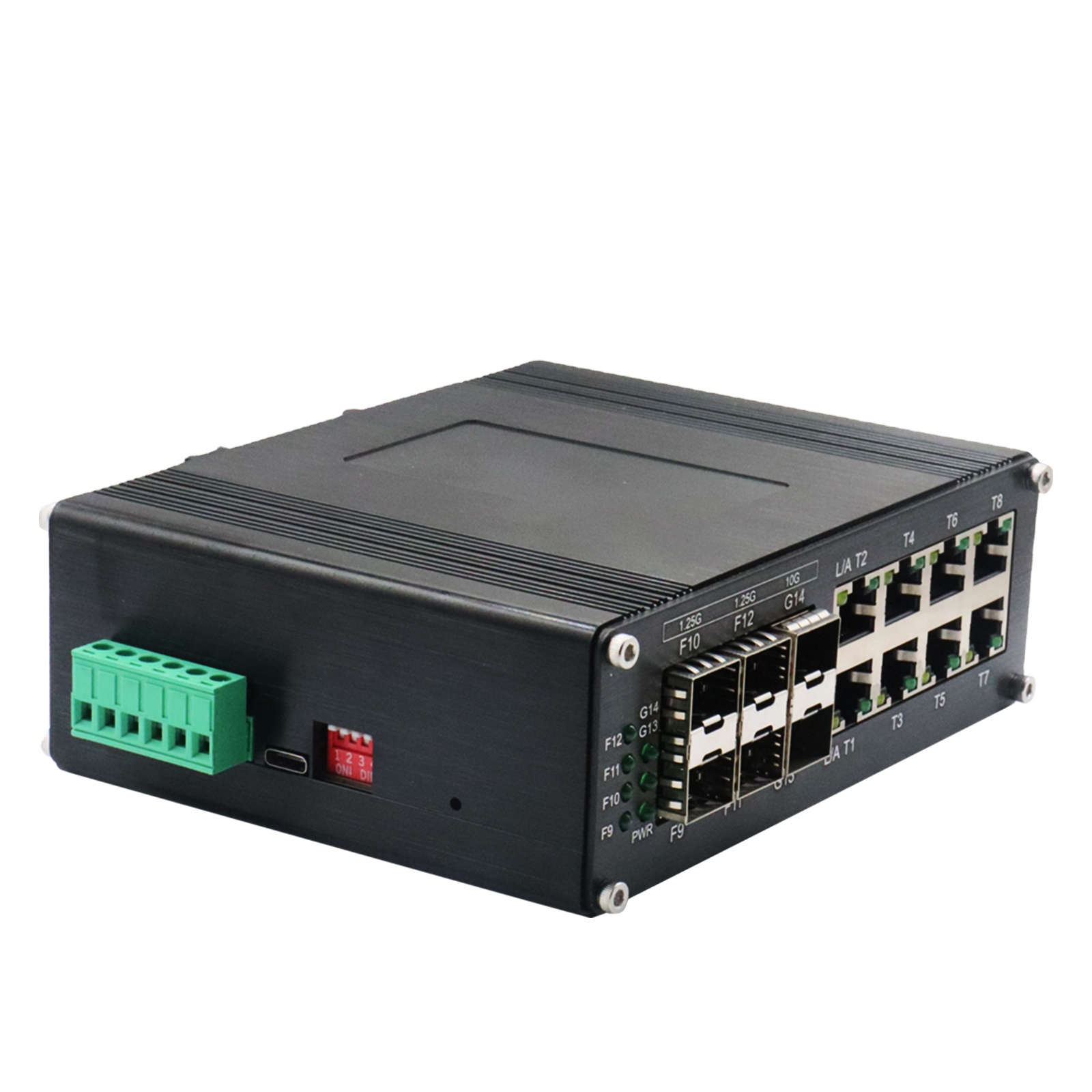 Industrial L2+ 8 portas 10/100 - Sfp+ 10G Managed Switch 8 Port avaliação e preço