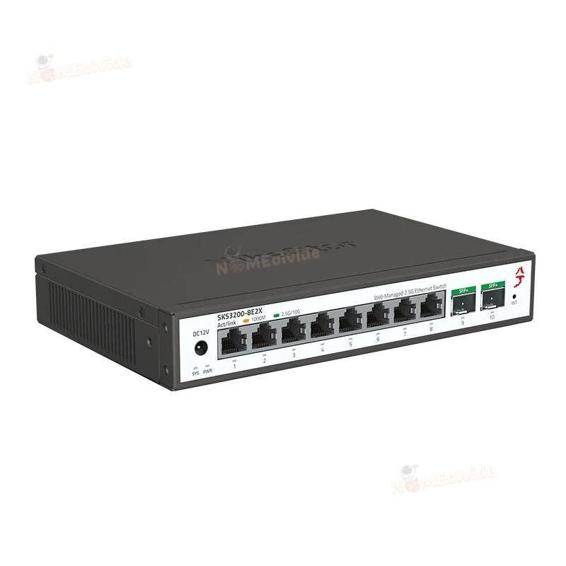 SKS3200 XikeStor 10 portas L2  - Sfp+ 10G Managed Switch 8 Port avaliação e preço