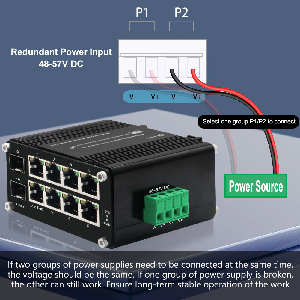 Switch PoE Gerenciado de 8 Por - Managed Gigabit Poe Switch 8 Port 802.3At avaliação e preço